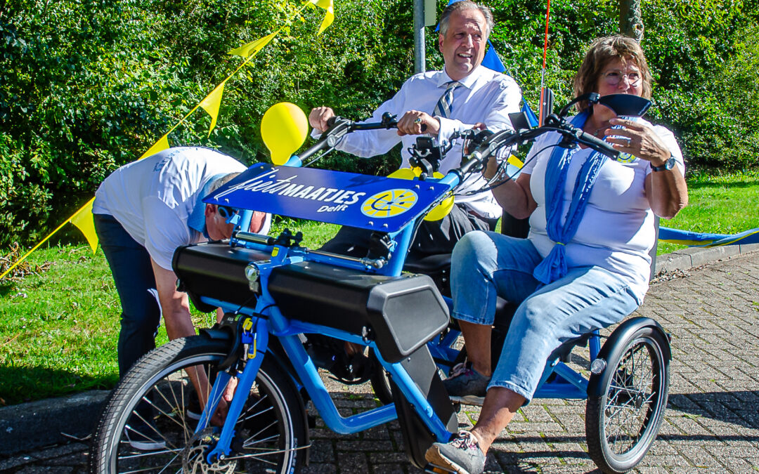 nieuws – lancering Fietsmaatjes voor senioren in Delft