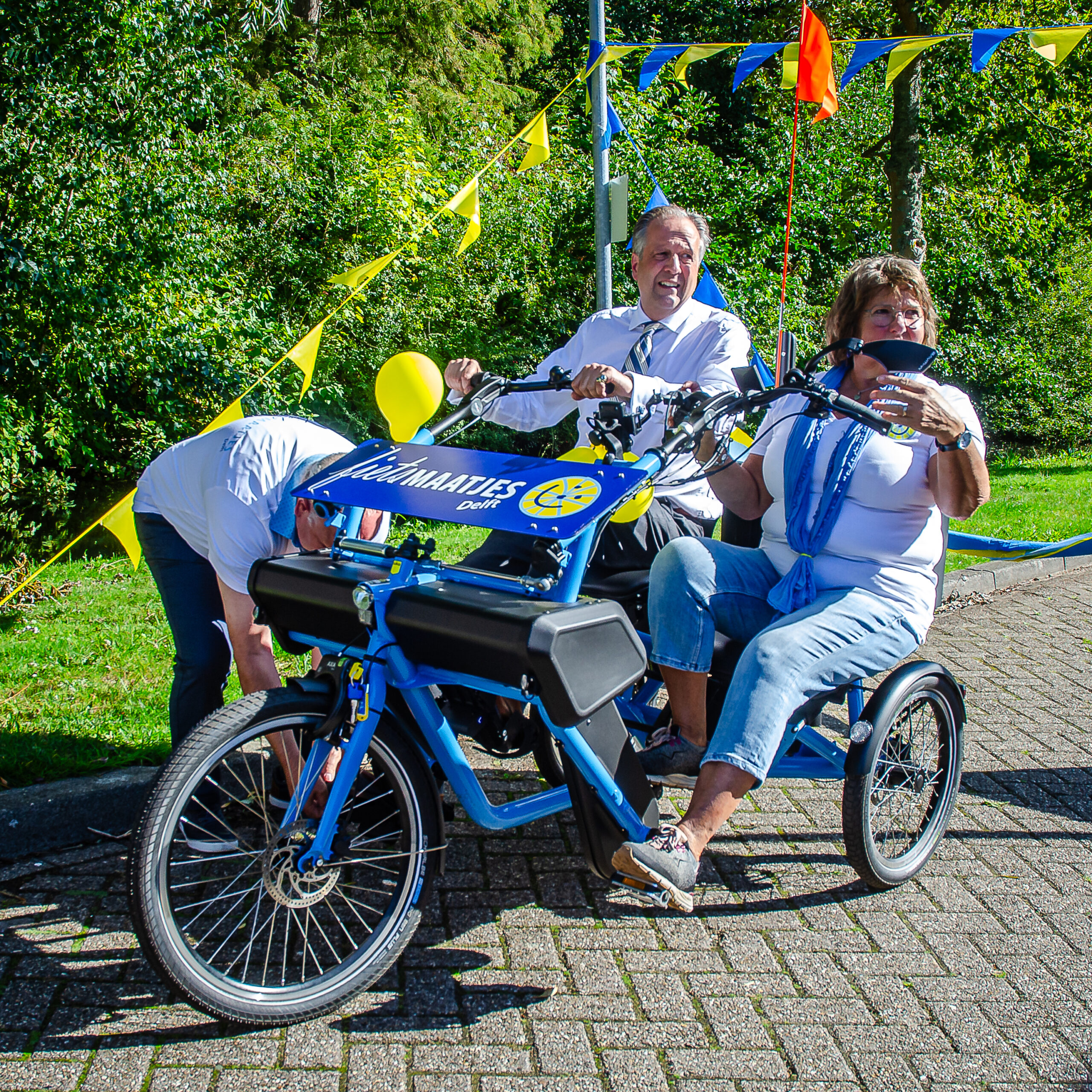 lancering Fietsmaatjes voor senioren in Delft