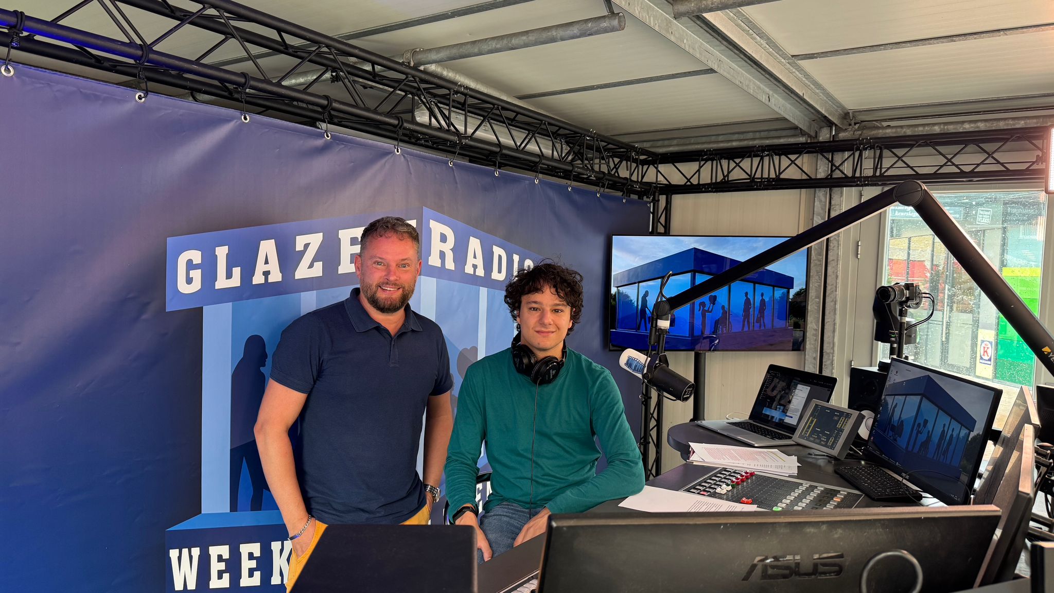 praten over eenzaamheid in het Glazen Radiohuis